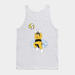 Bee at Volleyball Sports Tank Top